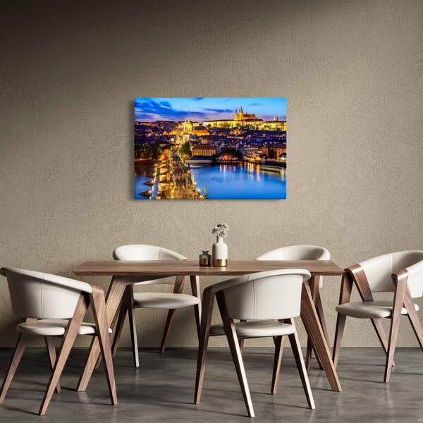 Obraz - Karlov most, Praha, Česká Republika (90x60 cm)