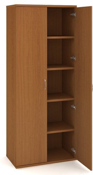Office Pro skriňa S 5 80 00 čerešňa 800x400x1920 mm