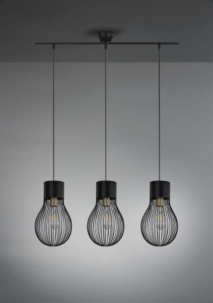 TRIO reality R30223032 Dave Závesné svietidlo 750mm E27 3X40W