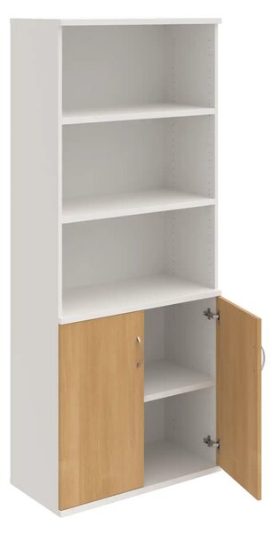 Office Pro skriňa S 5 80 03 agát 800x400x1920 mm