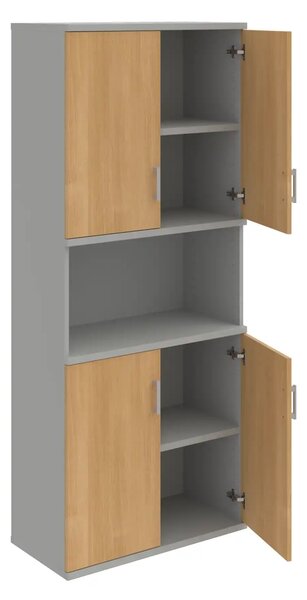 Office Pro skriňa S 5 80 05 agát 800x400x1920 mm