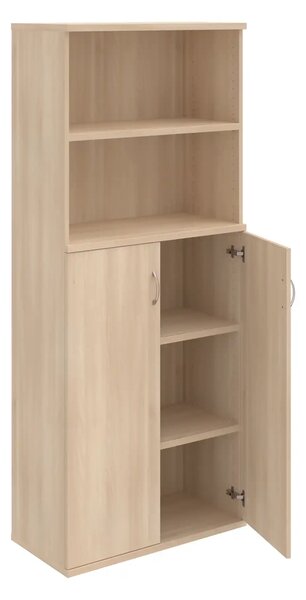 Office Pro skriňa S 5 80 04 biela 800x400x1920 mm