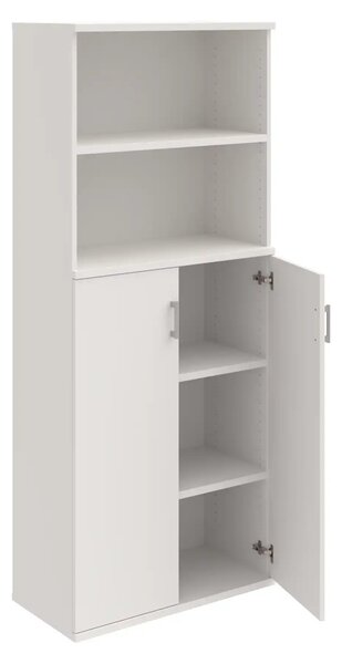 Office Pro skriňa S 5 80 04 biela 800x400x1920 mm