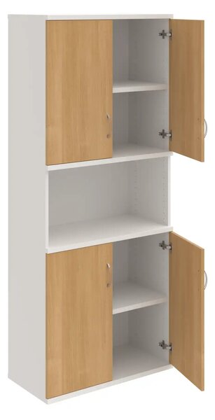 Office Pro skriňa S 5 80 05 agát 800x400x1920 mm
