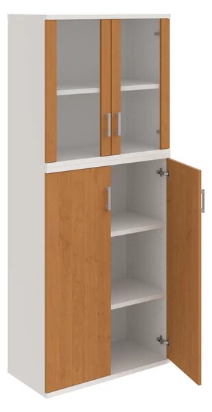 Office Pro skriňa S 5 80 08 orech 800x400x1920 mm