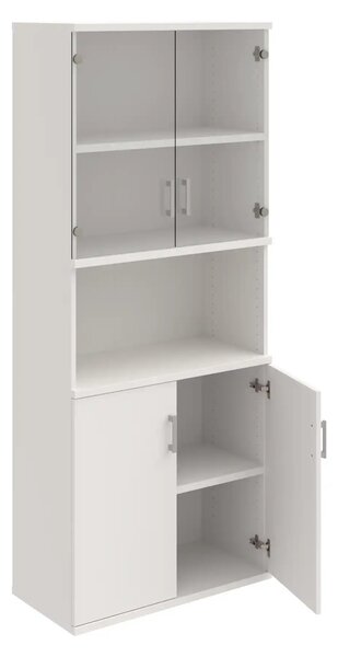 Office Pro skriňa S 5 80 10 dub 800x400x1920 mm