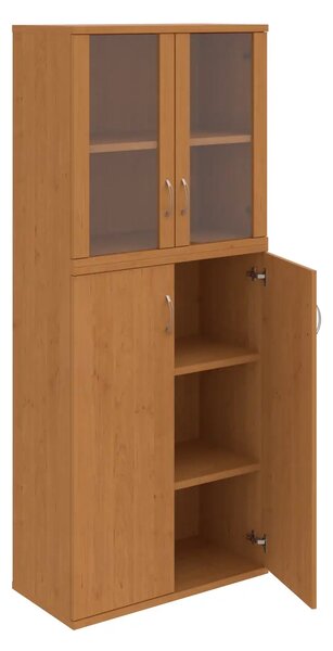 Office Pro skriňa S 5 80 08 orech 800x400x1920 mm