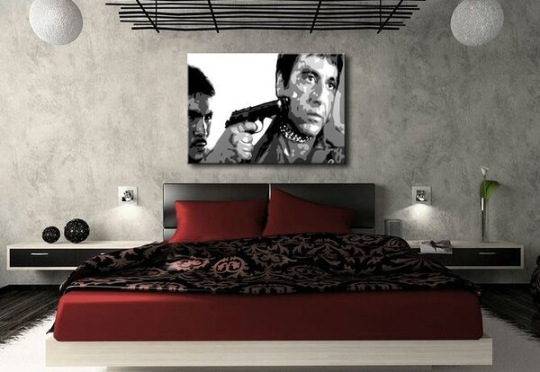 Ručne maľovaný POP Art obraz AL PACINO al20