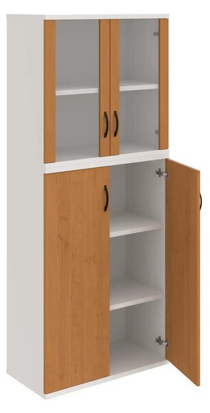 Office Pro skriňa S 5 80 08 orech 800x400x1920 mm