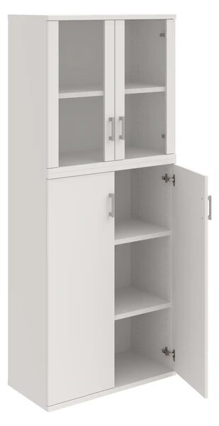 Office Pro skriňa S 5 80 08 orech 800x400x1920 mm
