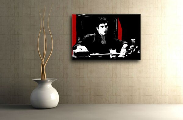 Ručne maľovaný POP Art obraz AL PACINO al30