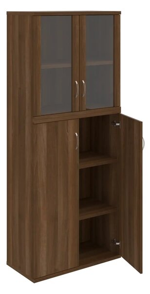 Office Pro skriňa S 5 80 08 orech 800x400x1920 mm