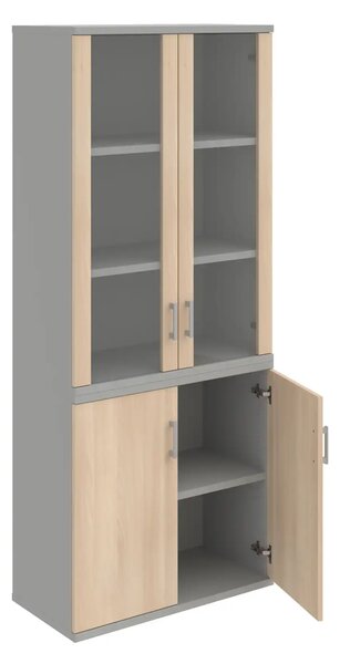 Office Pro skriňa S 5 80 09 agát 800x400x1920 mm