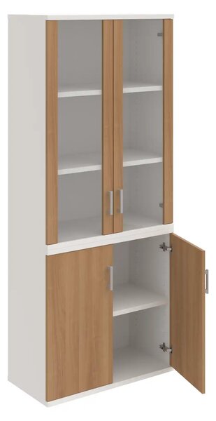 Office Pro skriňa S 5 80 09 agát 800x400x1920 mm