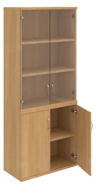 Office Pro skriňa S 5 80 12 buk 800x400x1920 mm