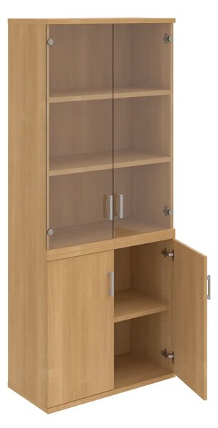 Office Pro skriňa S 5 80 12 buk 800x400x1920 mm