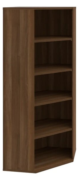 Office Pro rohová skriňa SRV 5 800x400x1920 mm buk