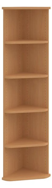 Office Pro rohová skriňa SR 5 400x400x1920 mm agát