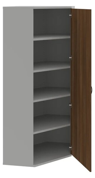 Office Pro rohová skriňa SRV 5 01 P 800x400x1920 mm buk