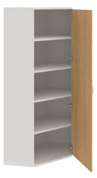 Office Pro rohová skriňa SRV 5 01 P 800x400x1920 mm buk
