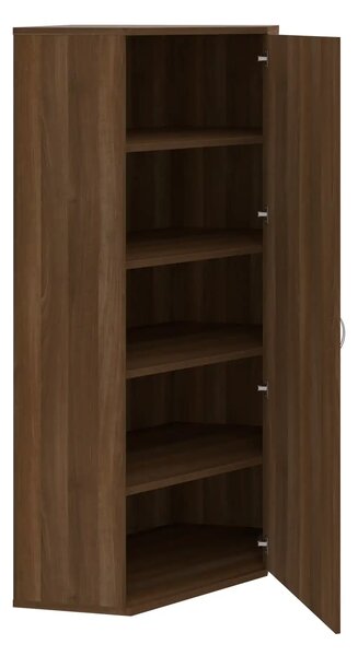 Office Pro rohová skriňa SRV 5 01 P 800x400x1920 mm buk