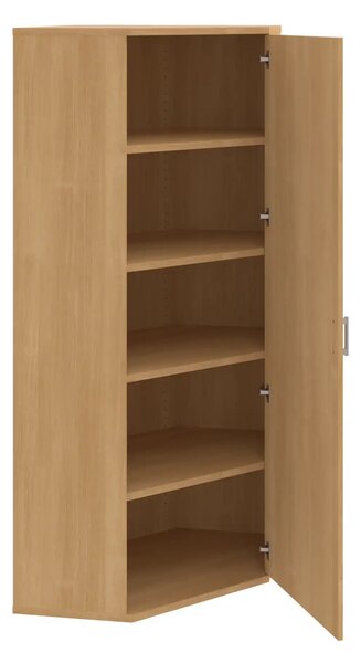 Office Pro rohová skriňa SRV 5 01 P 800x400x1920 mm buk