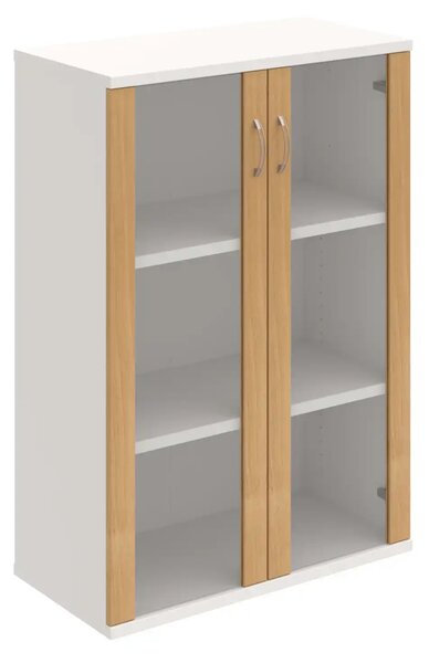 Office Pro policová skriňa S38004 800x400x1152 mm buk