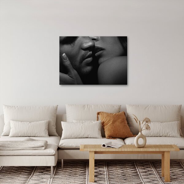 Obraz - Bozk, čiernobiela fotografia (70x50 cm)