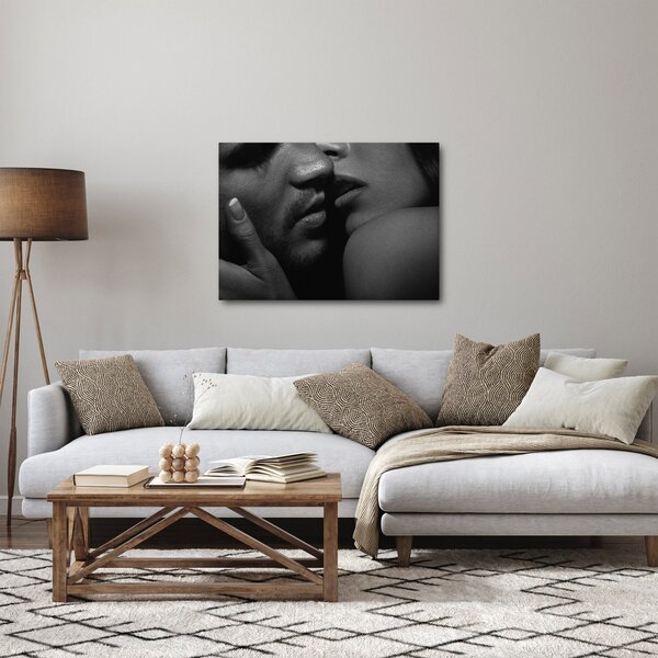 Obraz - Bozk, čiernobiela fotografia (70x50 cm)