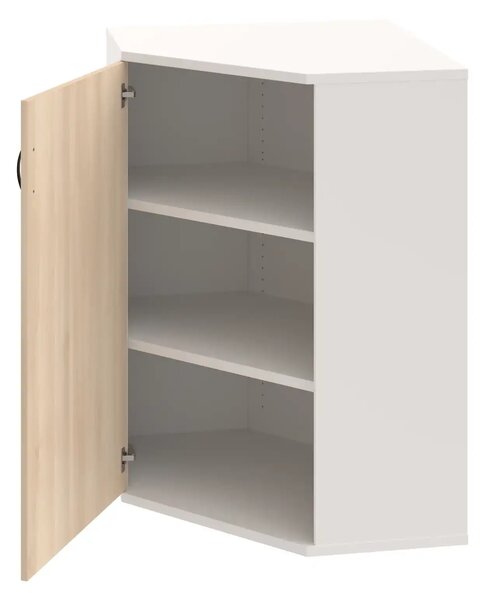 Office Pro rohová skriňa SRV 3 01 L 800x400x1152 mm buk