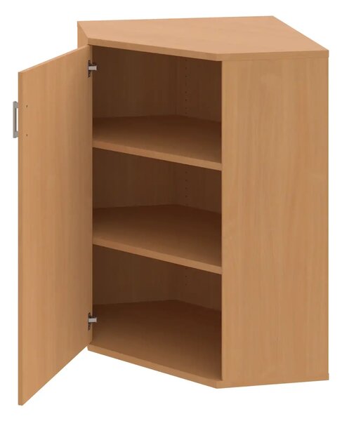 Office Pro rohová skriňa SRV 3 01 L 800x400x1152 mm buk