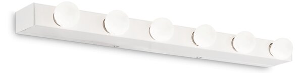 Nástenné svietidlo Ideal lux 159423 PRIVE AP6 BIANCO 6xE14 40W