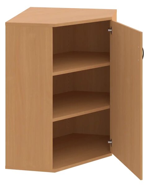 Office Pro rohová skriňa SRV 3 01 P 800x400x1152 mm orech