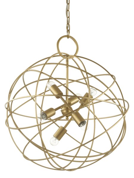 Závesné svietidlo Ideal lux 156026 KONSE SP6 6xE27 60W zlato