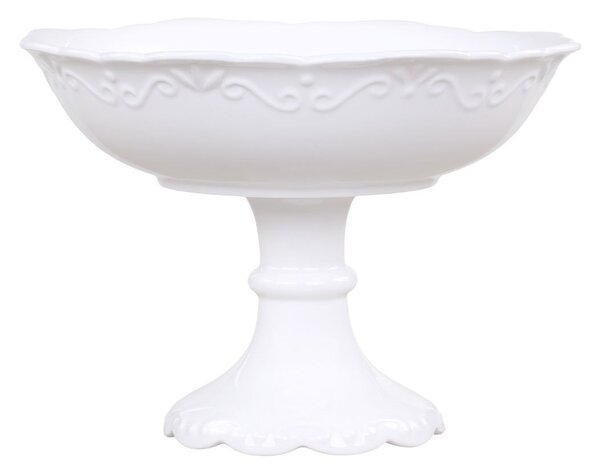 Porcelánová misa na nohe Provence lace - Ø 22*15 cm / 900ml - Chic Antique