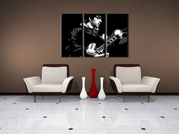 Ručne maľovaný POP Art obraz Oasis - 60x40 cm