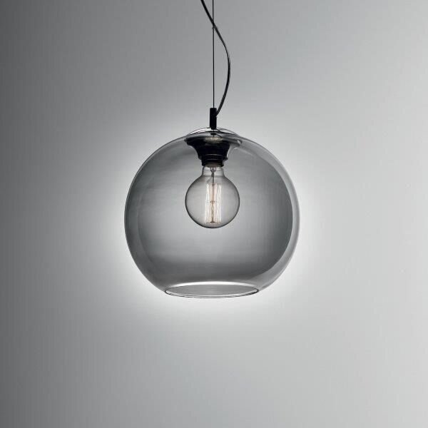 Závesné svietidlo Ideal lux 094236 NEMO SP1 D30 FUME 1xE27 60W