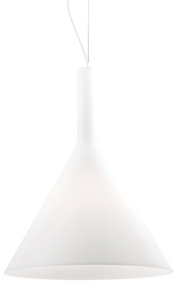 Závesné svietidlo Ideal lux 074313 COCKTAIL SP1 BIG BIANCO 1xE27 60W biela