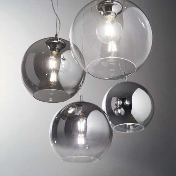 Závesné svietidlo Ideal lux 052816 NEMO CLEAR SP1 D40 1xE27 60W