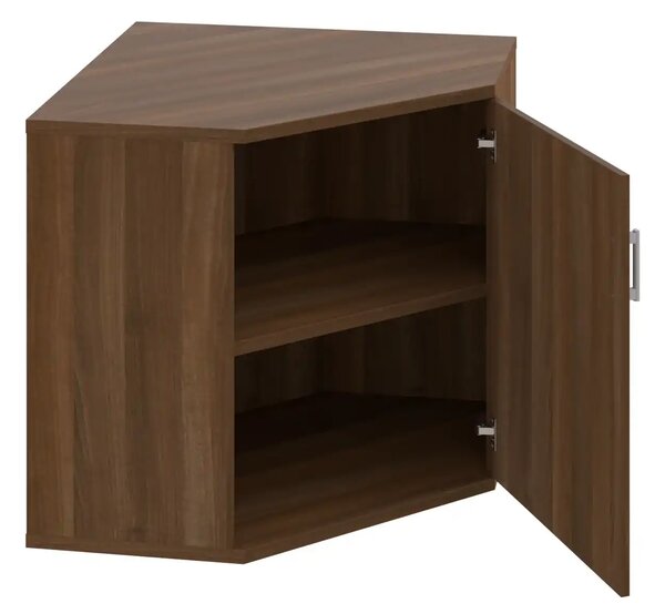 Office Pro rohová skriňa SRV 2 01 P 800x400x768 mm orech
