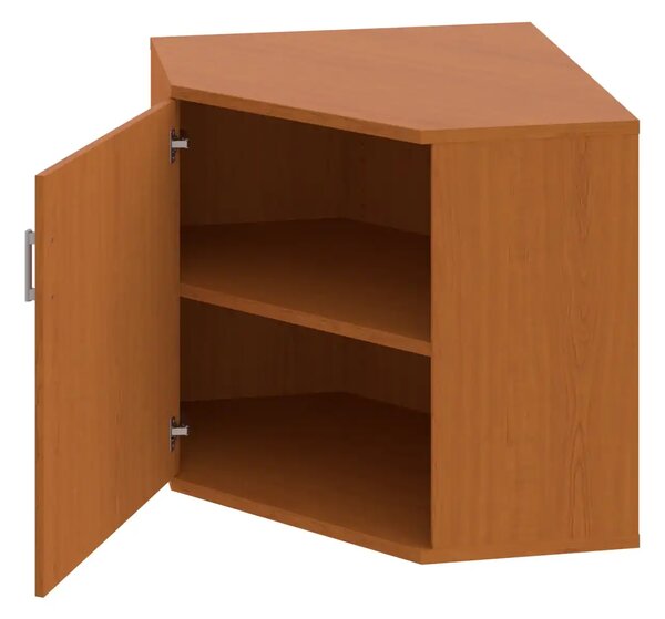 Office Pro rohová skriňa SRV 2 01 L 800x400x768 mm biela