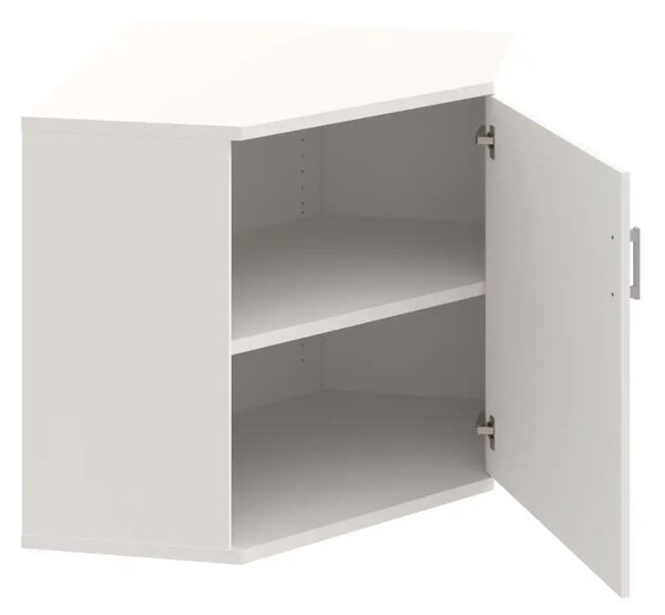 Office Pro rohová skriňa SRV 2 01 P 800x400x768 mm orech