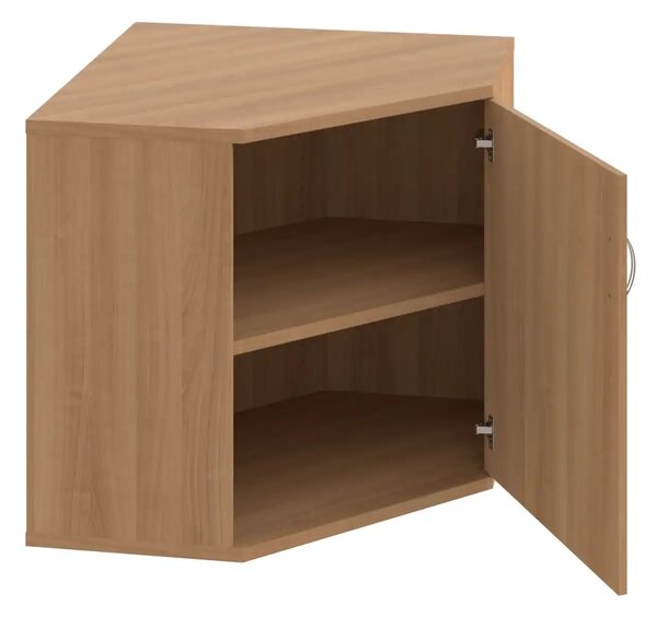 Office Pro rohová skriňa SRV 2 01 P 800x400x768 mm orech