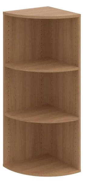 Office Pro rohová skriňa DR 3 400x400x1110 mm biela
