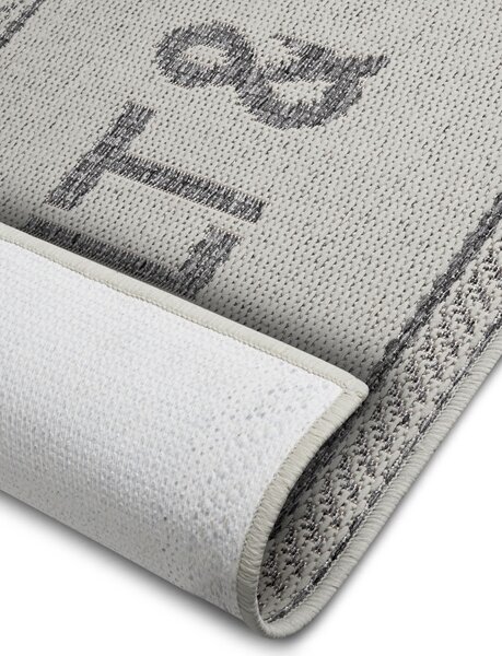 Hanse Home , Behúň Cucina Salt & Pepper 105626 Cream Grey, 62x150, biela, kuchyňa