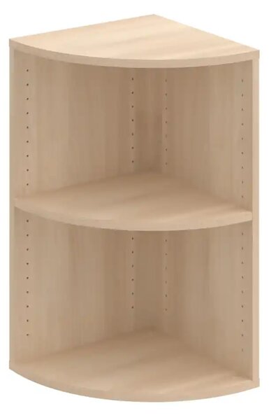 Office Pro rohová skriňa DR 2 400x400x740 mm čerešňa