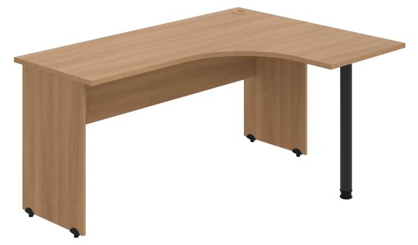 Office Pro kancelársky stôl GE 60 L 1600x1200x755 mm orech