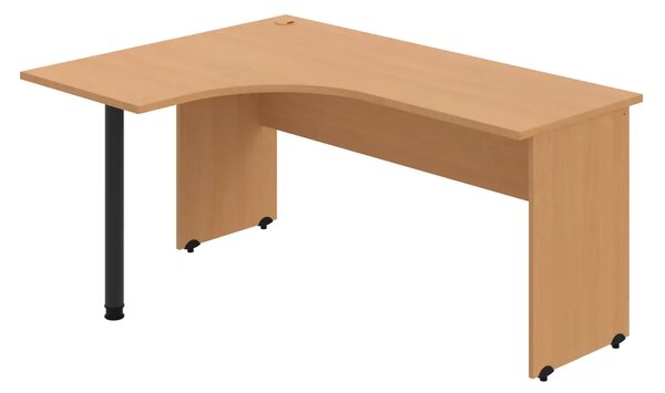Office Pro kancelársky stôl GE 60 P 1600x1200x755 mm agát