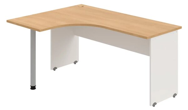 Office Pro kancelársky stôl GE 60 P 1600x1200x755 mm agát