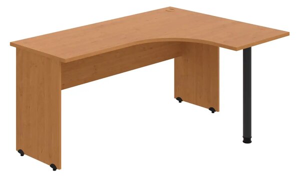 Office Pro kancelársky stôl GE 60 L 1600x1200x755 mm orech